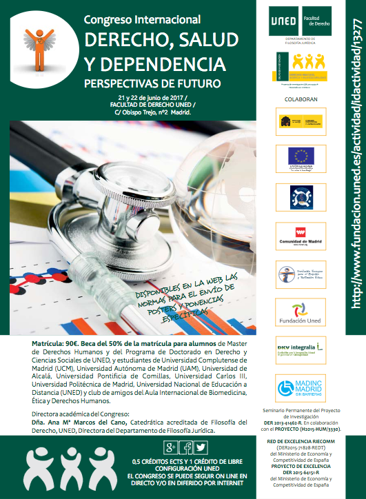 Congreso Internacional Derecho, Salud y Dependencia: Perspectivas de Futuro