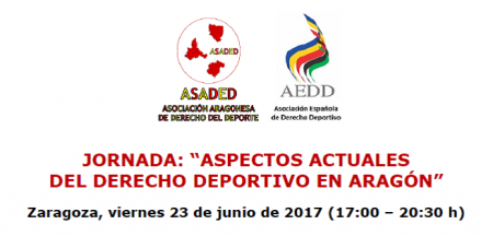 Aspectos actuales del Derecho deportivo en Aragón