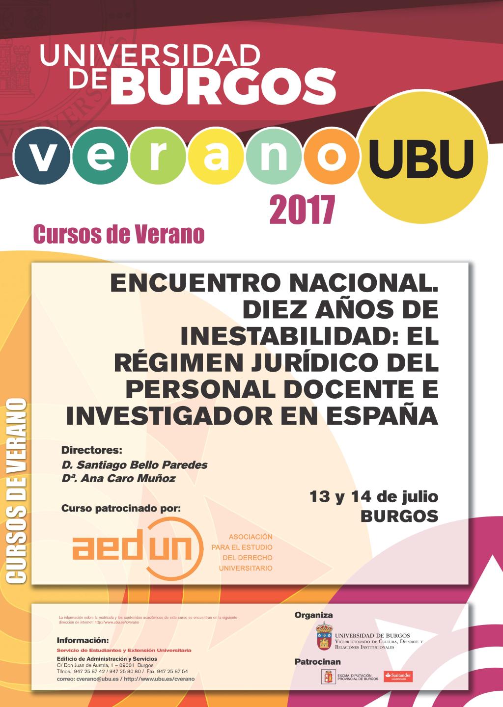 Diez años de inestabilidad. El régimen jurídico del personal docente e investigador en España