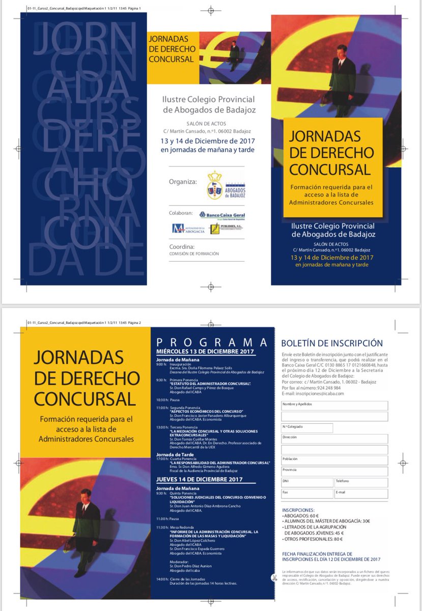 Jornadas de Derecho Concursal