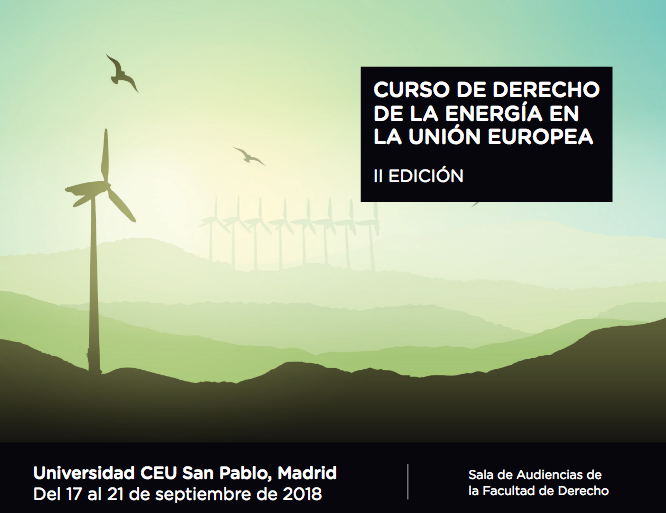 Curso de Derecho de la Energía en la Unión Europea