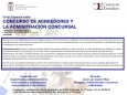 Curso especial sobre concurso de acreedores y al administración concursal 