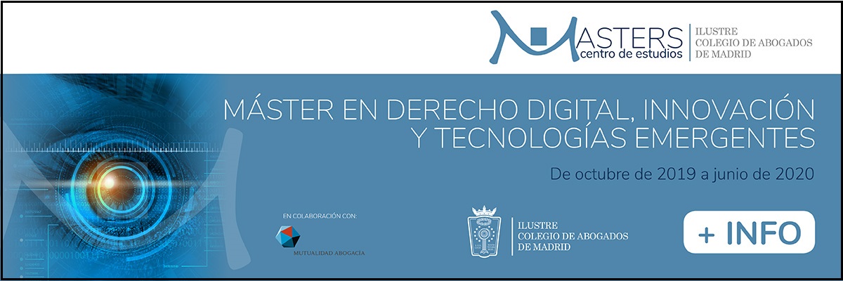 Máster en Derecho Digital, Innovación y Tecnologías Emergentes