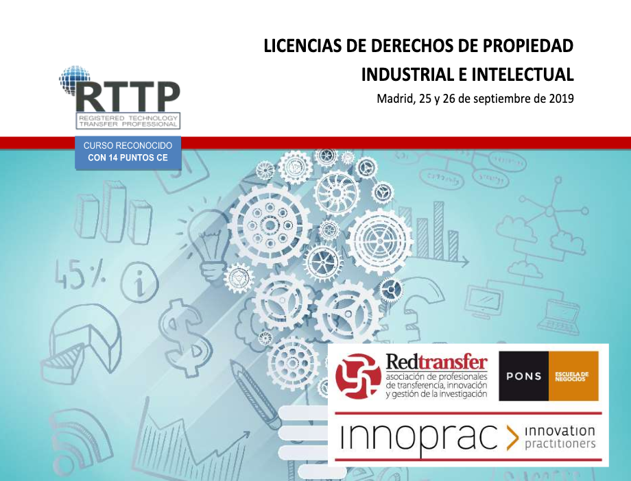 Licencias de Derechos de Propiedad Industrial e Intelectual