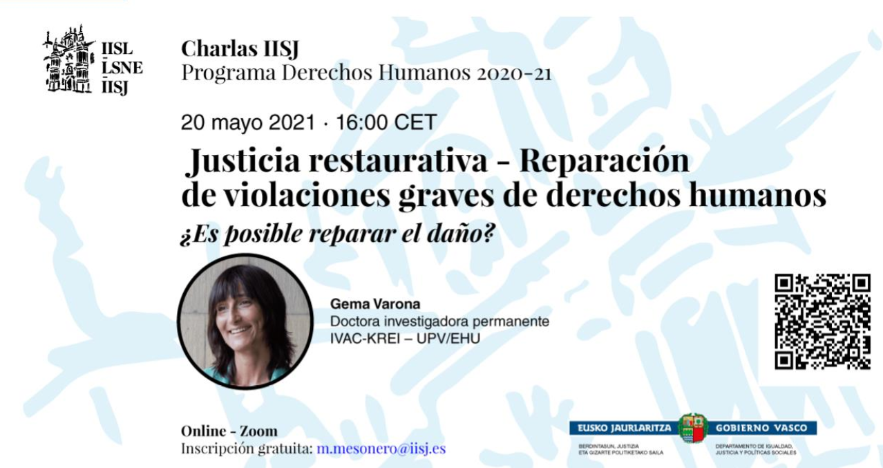 Justicia restaurativa y reparación de daños