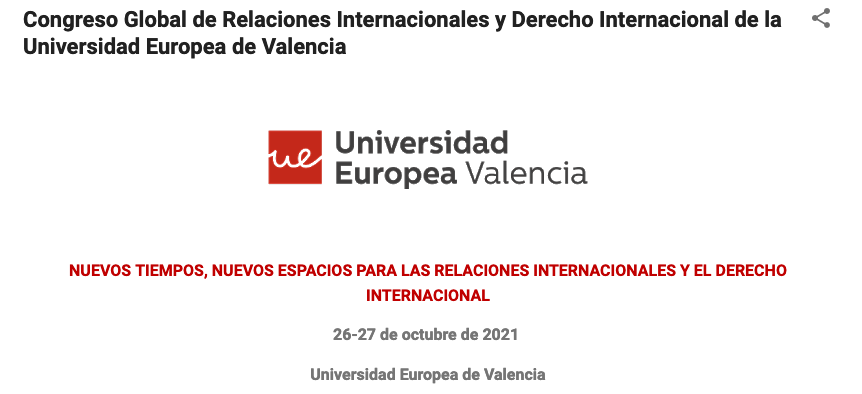 Nuevos tiempos, nuevos espacios para las relaciones internacionales y el derecho internacional 