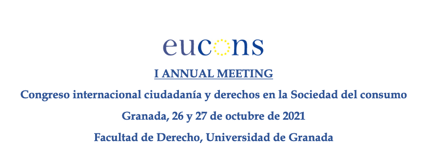 Congreso internacional ciudadanía y derechos en la Sociedad del consumo 