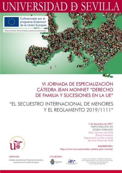 VI Jornada de especialización Cátedra Jean Monnet Derecho de familia y sucesiones en la UE El secuestro internacional de menores y el Reglamento 2019/1111