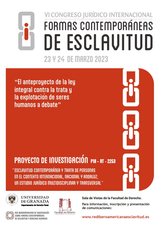 VI Congreso Internacional sobre Formas Contemporáneas de Esclavitud