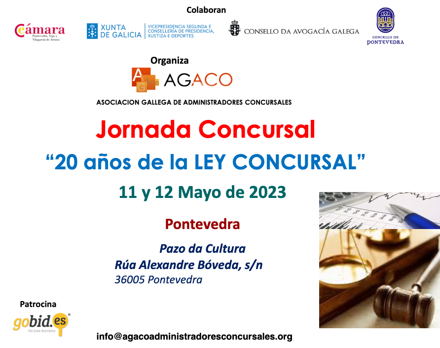 Jornada Concursal 20 años de la Ley Concursal