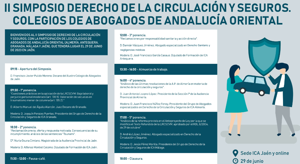 II Simposio de derecho de la circulación y seguros